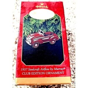 Hallmark 1937 Steelcraft Airflow Ornament Club Edition